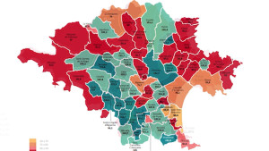 L'índex socioeconòmic de l'Escala és el 6è més baix dels municipis de la comarca