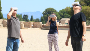 El Museu d’Empúries presenta una nova visita al jaciment amb restitucions en 3D