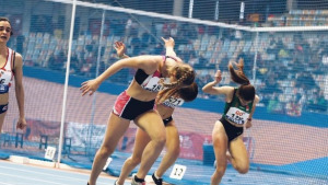L'atleta Aitana Radsma bat tots els rècords en el campionat de Catalunya