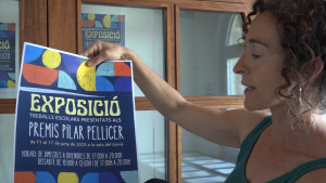 Oberta l'exposició dels treballs escolars Pilar Pellicer