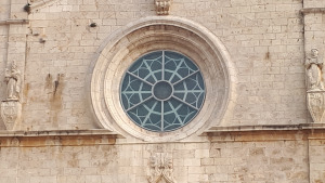 Restaurada la rosassa de l'Església de Sant Pere