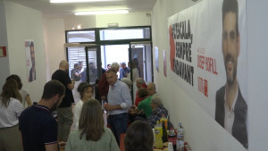 Estrena del local electoral de CP