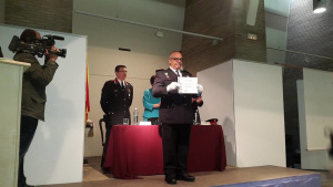 Reconeixement al Policia Local Toni Bueno