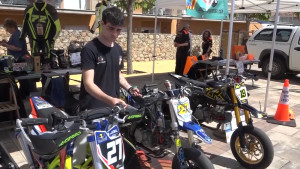 El pilot Joel Plasencia no ha baixat del podi en el que portem de temporada