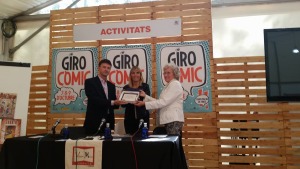 Homenatge a Víctor Mora al primer festival Girocòmic