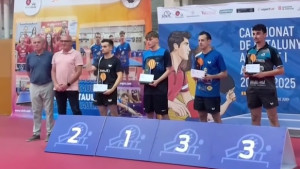 Triple podi d'Iker González al campionat de Catalunya Absolut