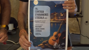 Presenten el cartell de la 48a Cantada d'Havaneres de l'Escala