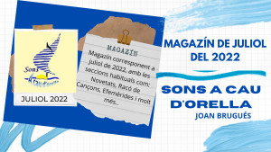 Sons A Cau d'Orella - Magazín de juliol del 2022