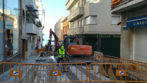Accés al carrer del Port des del carrer de la Torre