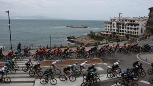 Pas de La Volta a Catalunya per l'Escala