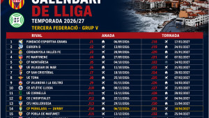 El FC l'Escala ja coneix el calendari de la pròxima temporada