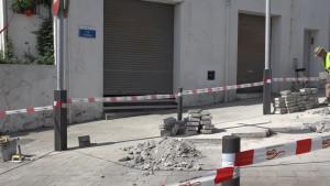 Tallat el carrer Rossinyol com a mínim fins aquest divendres