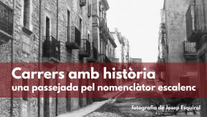 Carrers amb història - Plaça Víctor Català
