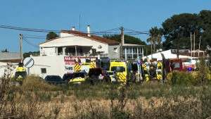 Moren dues persones en un xoc frontal a la carretera de Viladamat a l'Escala