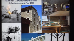 El Simposi Diàlegs per l'Escala tanca amb l'homenatge als defensors de l'Alfolí i el Cementiri Mariner