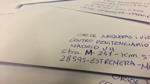 La secció local d'ERC de l'Escala envia cartes de suport a Oriol Junqueras 