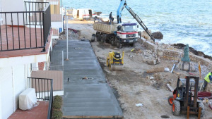 Avancen les obres del Port d'en Perris