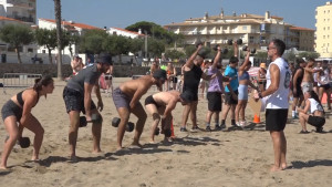 Competició de CrossFit amb 240 esportistes a l'Escala