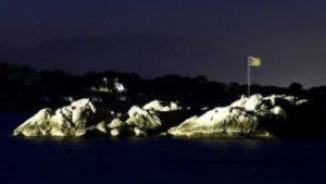 La roca del Cargol torna a estar il·luminada