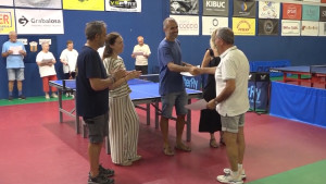 Reconeixement als usuaris de ParKinson i Alzheimer que han fet tennis taula