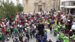 Diumenge de gegants a l'Escala