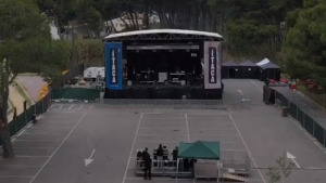 La pluja suspèn el concert Ítaca a l'Escala