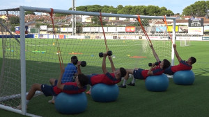 El primer equip a Cerdanyola, el segon a casa contra el Peralada B