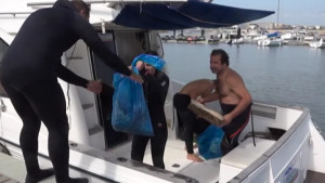 Tercera neteja submarina del fons marí