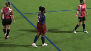 Dues jugadores del primer equip de futbol també fan atletisme