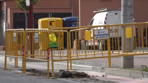 Iniciades les obres de millora de la canonada del Camí Ample