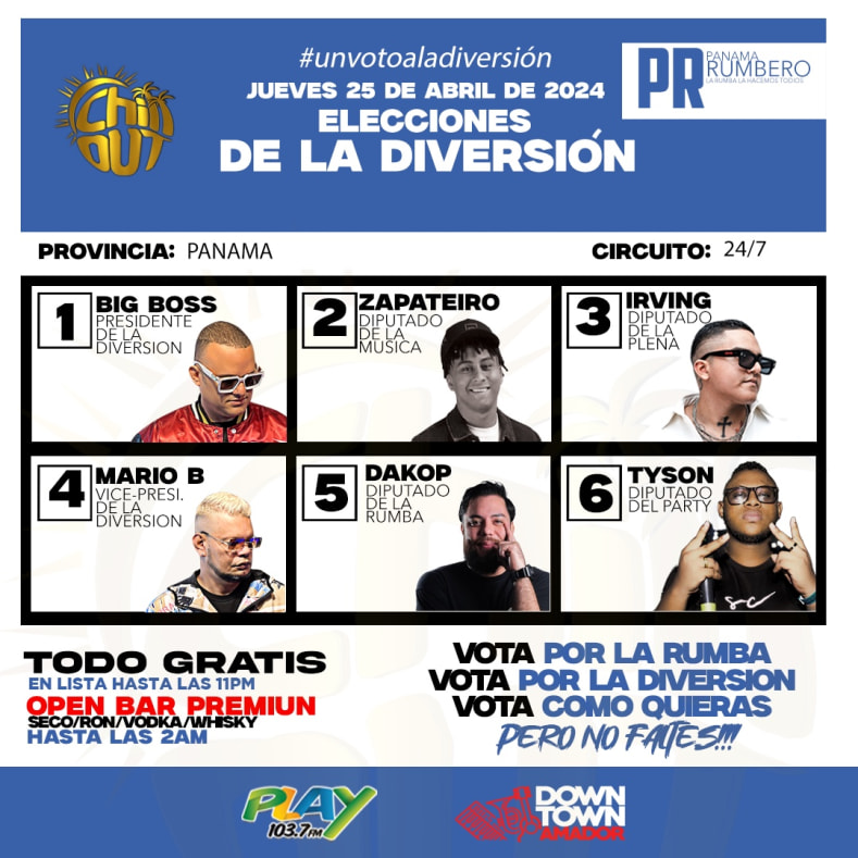 evento-ELECCIONES DE LA DIVERSION