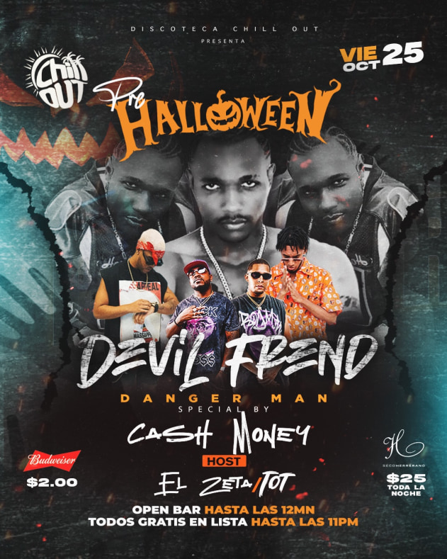 Eventos-PRE-HALLOWEEN-DEVIL-FREND-by-Cash-Money