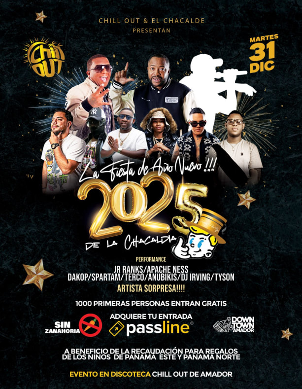 Eventos-LA-FIESTA-DE-AÑO-NUEVO-2025-DE-CHACALDIA-para-regalos-niños-Panama-Norte-y-Este