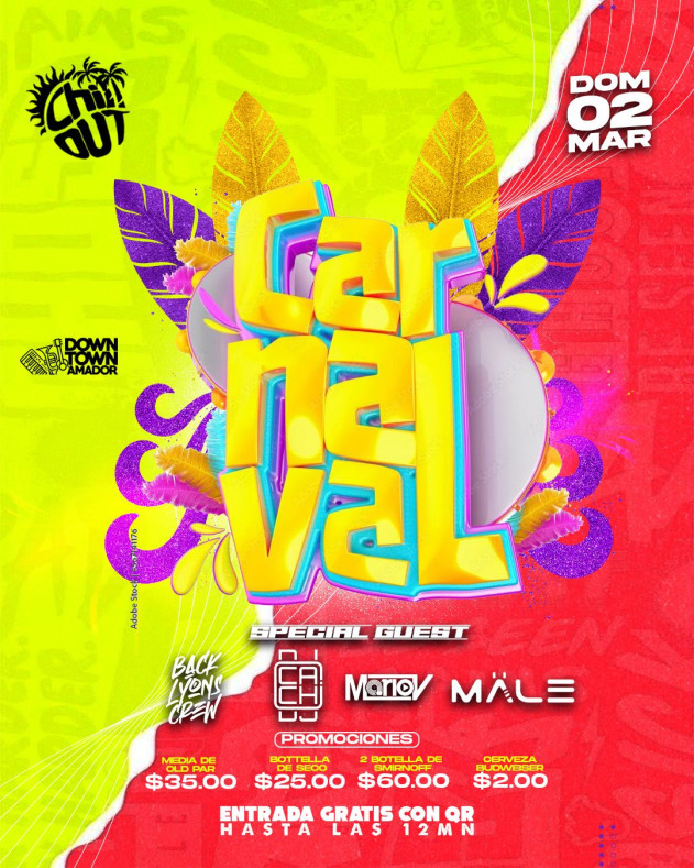 Eventos-CHILL-CARNAVAL-AMADOR-2K25-