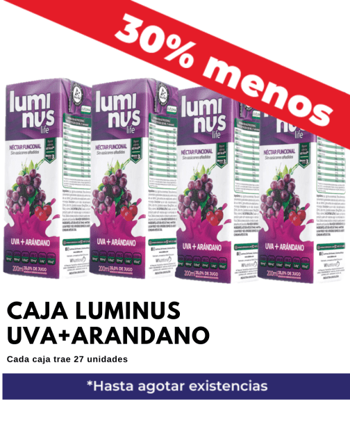Caja de Néctar Sabor Uva - Arándano