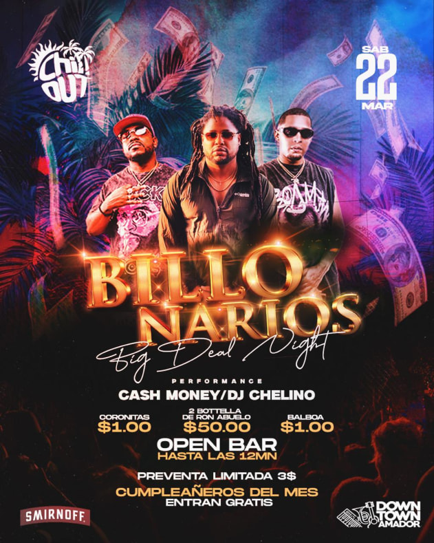 evento-BILLONARIOS Big Deal Night