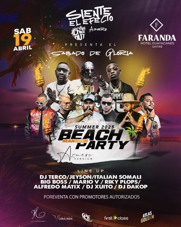 evento-BEACH MANSION PARTY - CHITRE