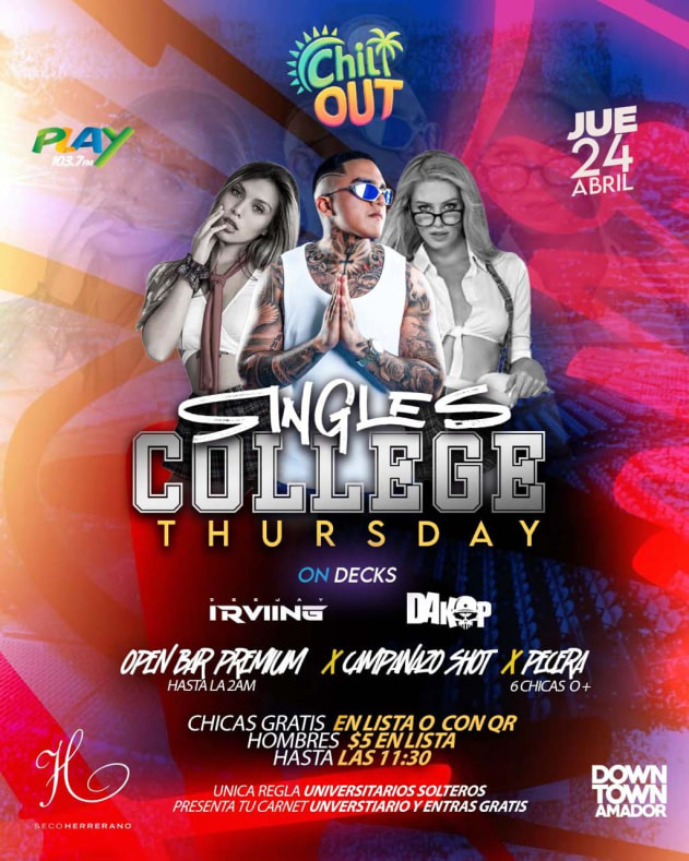 Eventos-SINGLE-COLLEGE-THURSDAY