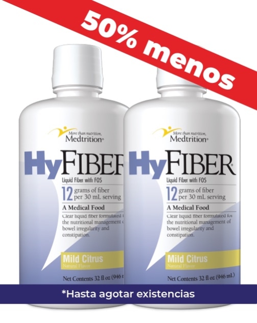 Hyfiber 32oz, lleva el segundo a mitad de precio 