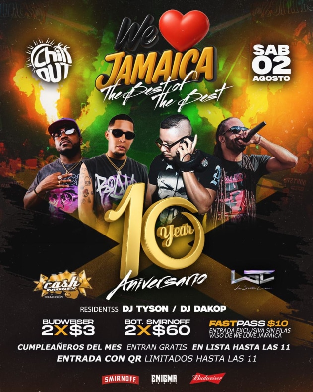 Eventos-WE-LOVE-JAMAICA-#10-Años--LOS-MEJORES-ESPECIALES-JUNTOS