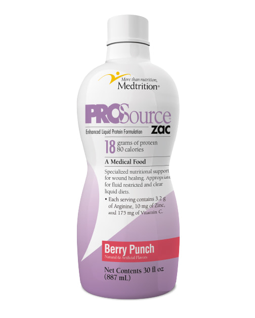 ProSource ZAC sabor ponche de frutas