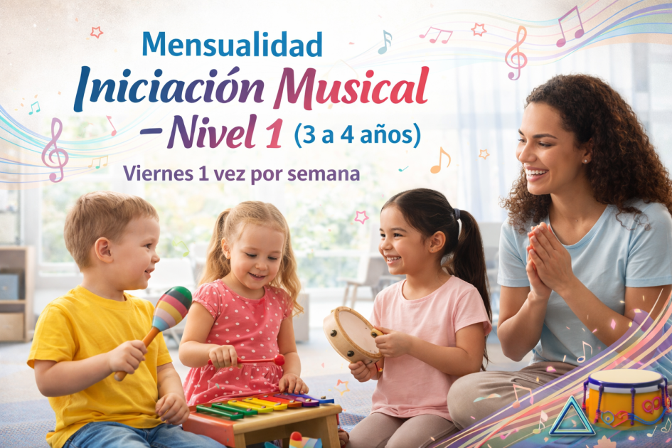 Mensualidad iniciación musical nivel 1
