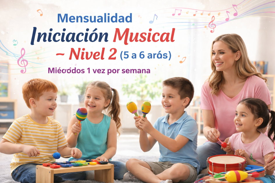 Mensualidad iniciación musical nivel 2