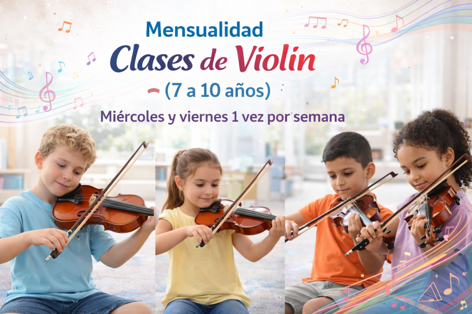 Mensualidad Clases de Violín