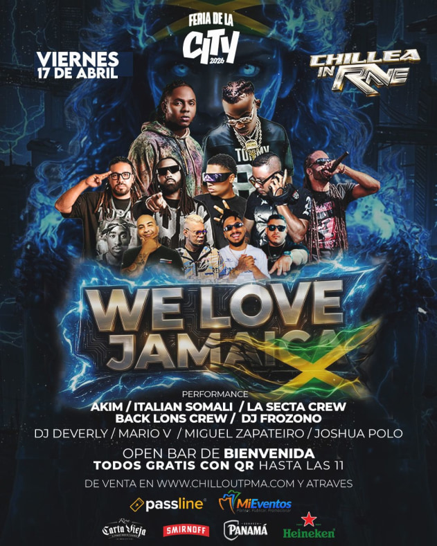 Evento-CHILEA-BY-RAVE---WE-LOVE-JAMAICA---FERIA-CITY