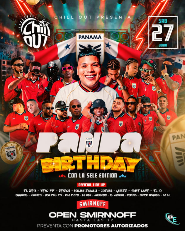 Evento-PANDA-BDAY-EDITION-CON-LA-SELE