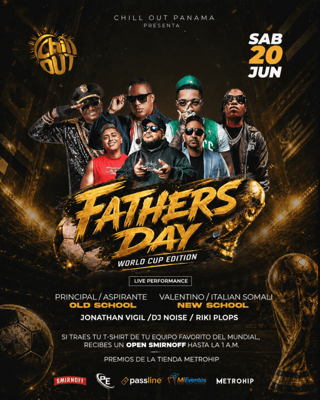 evento-CHILL FATHERS DAY 