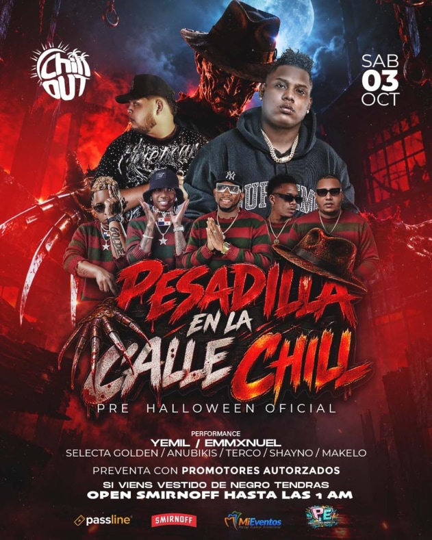 Evento-PESADILLA-EN-LA-CALLE-CHILL