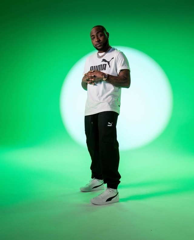 Davido signs deal with Puma as global ambassador
