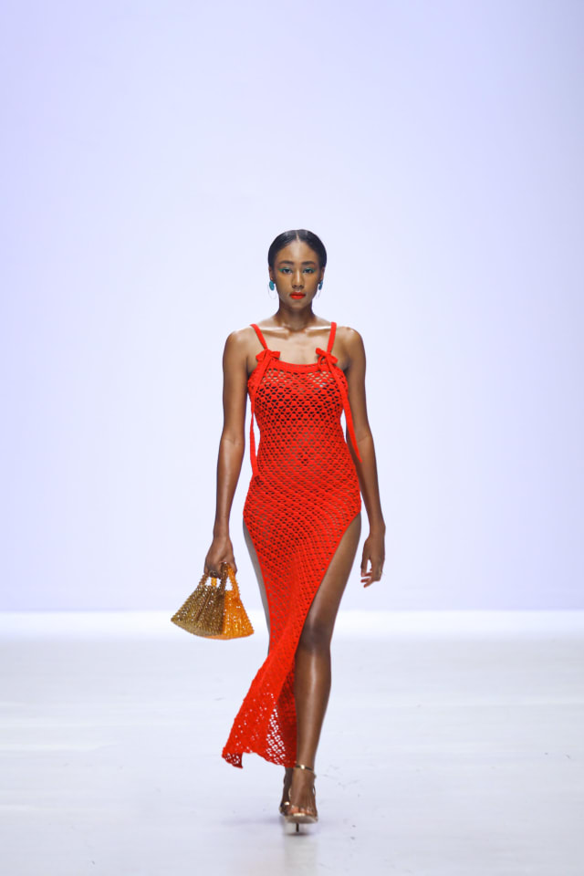 Look one from LFW's green access 2022 finalist - Olisa Kenya